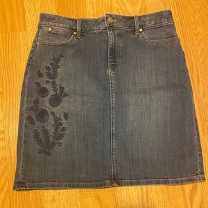 Talbots Jean Skirt - Size 10